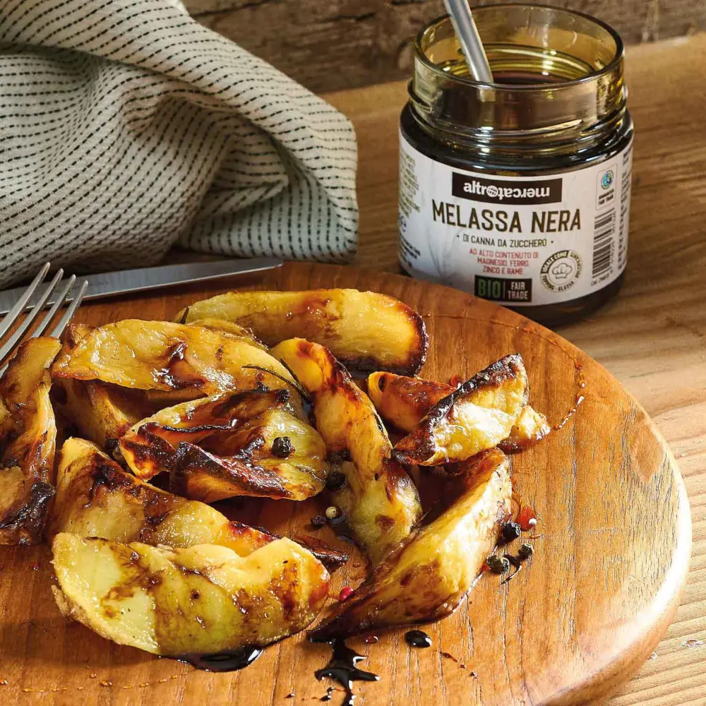 Patate alla melassa