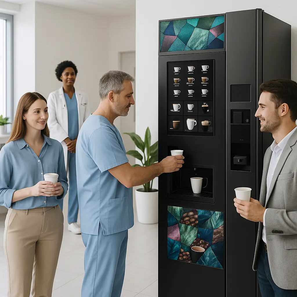 Distributore caffè clinica medica