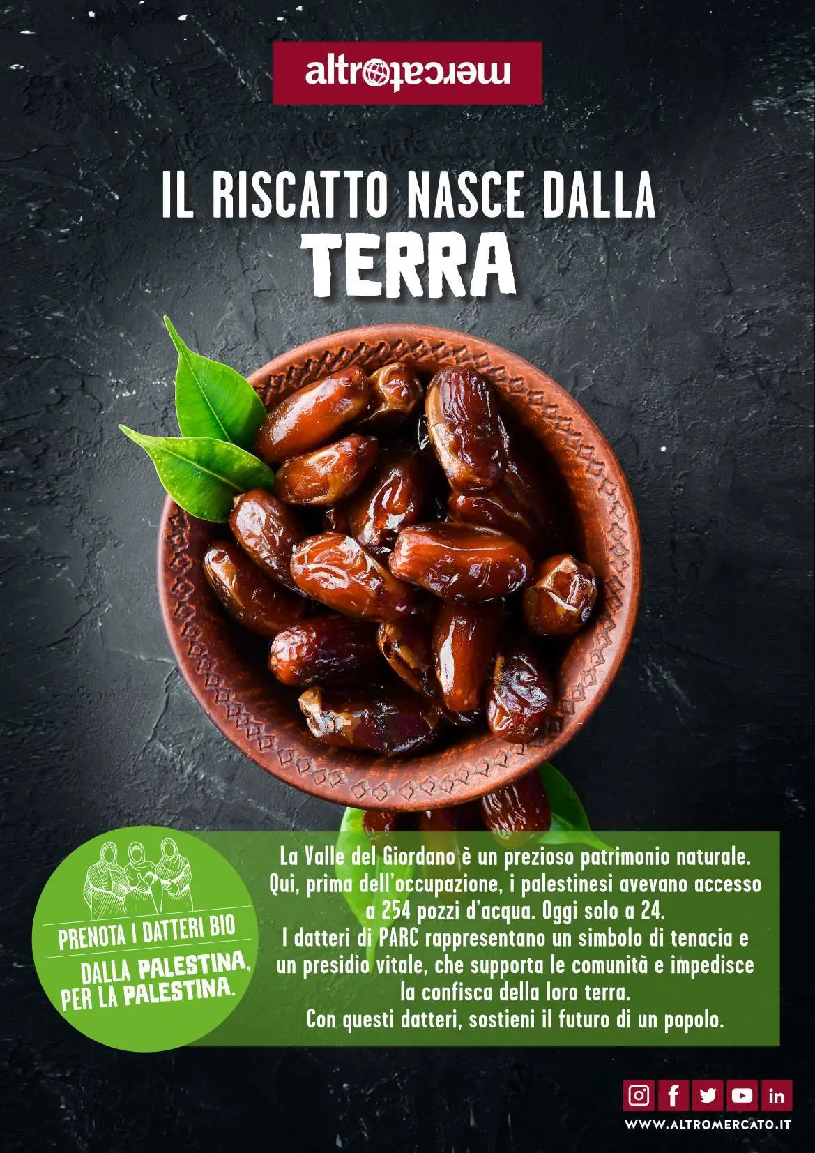 Datteri per la palestina